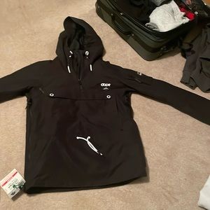 Dope brand. Size small. Color is black